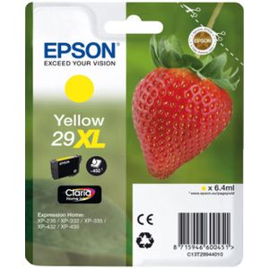 Epson 29XL (T2994) inktcartridge geel hoge capaciteit (origineel)