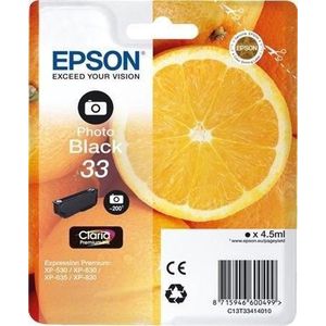EPSON Cartouche Oranges Ink Claria Premium Black Photo