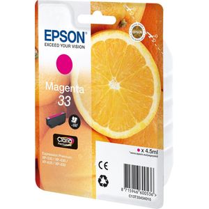 Epson C13T33434010 inktcartridge 1 stuk(s) Origineel Magenta