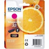 Epson - 33 (T3343) Inktcartridge - Magenta - Origineel - 4,5 ml