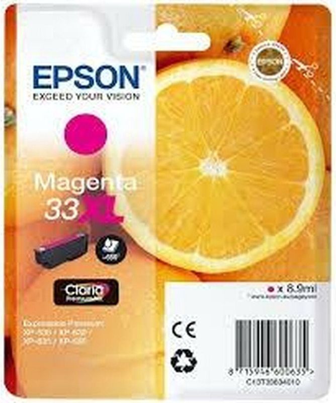 Epson Oranges C13T33634010 inktcartridge 1 stuk(s) Origineel Magenta