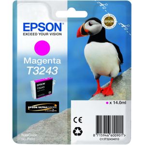 Epson Inkt Magenta T3243 - Sc-p400