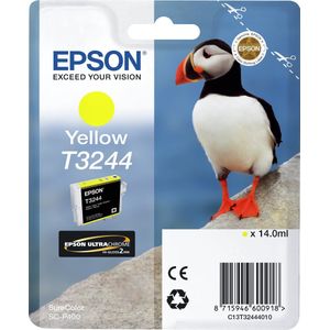 Epson T3244 inktcartridge geel (origineel)