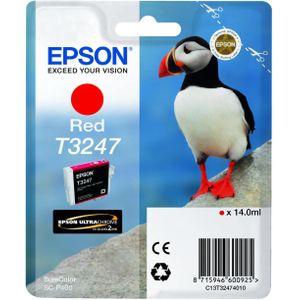 Original C13T32474010 EPSON SC Tinte red 980