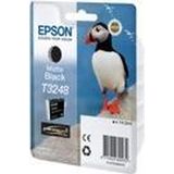 Epson T3248 inktcartridge mat zwart (origineel)