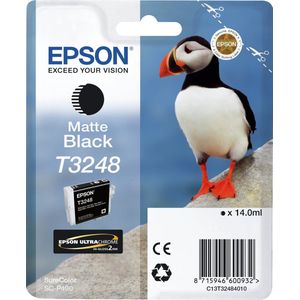 Epson T3248 inktcartridge 1 stuk(s) Origineel Mat Zwart