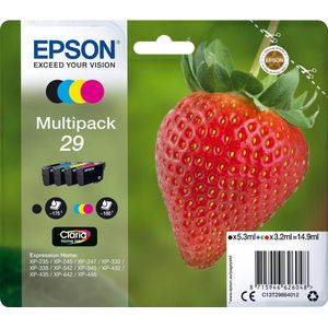Epson 29 Multipack (Black Geel Cyaan Magenta) Inkt - Inktpatroon Cyaan