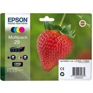 Inktcartridge Epson 29 (T2986) multipack 4 kleuren (origineel)