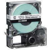 Epson LK-4WBW labelprinter-tape Zwart op wit