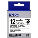 Epson LK-4WBQ labelprinter-tape Zwart op wit