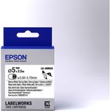 Epson LK-4WBA5 labelprinter-tape Zwart op wit