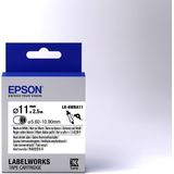 Epson LK-6WBA11 labelprinter-tape Zwart op wit