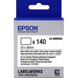 Epson LK-8WBWAC tape, voorgesneden, rechthoekig, 25 x 38 mm, C53S658903