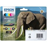 Epson 24 Multipack zwart en kleur (C13T24284011) - Inktcartridge - Origineel