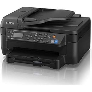 Epson WorkForce WF-2750DWF 4-in-1 multifunctionele printer (printen, duplex, scannen kopiëren, faxen, documentinvoer) zwart