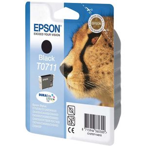 Epson T0711 - Inktcartridge /  Zwart