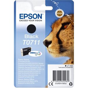 Epson - C13T07114022 - Inktcartridge - Zwart - 7.4ml - 250 pagina's