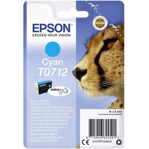 Epson Tintenpatrone Epson T0712 cyan