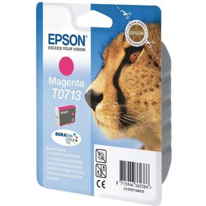 Epson T0713 inktcartridge magenta (origineel)