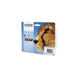 Epson T0715 Zwart - Cyaan Magenta Geel (c13t07154022)