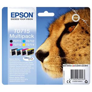 Epson T0715 inkt cartridge bcmy bls - 8715946624570