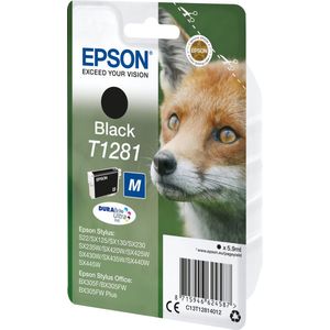 Epson T1281 - Inktcartrdige /  Zwart