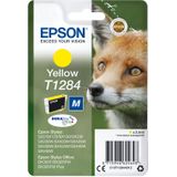 Epson Fox Singlepack Yellow T1284 DURABrite Ultra Ink (C13T12844022)
