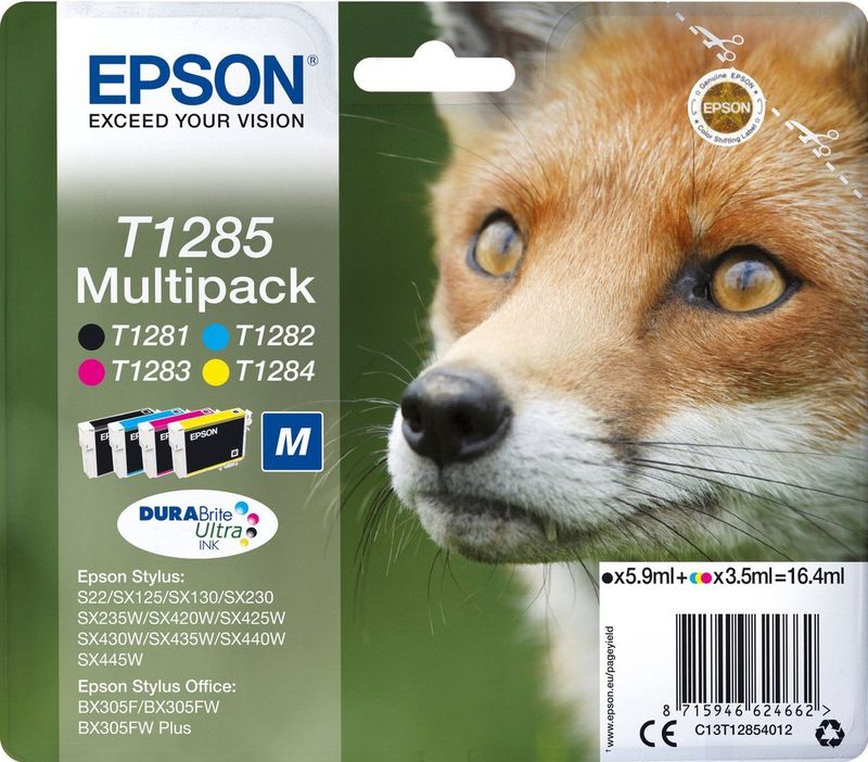 Epson T1285 Inktcartrdige / Multipack