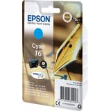 Epson 16 (T1622) inktcartridge cyaan (origineel)