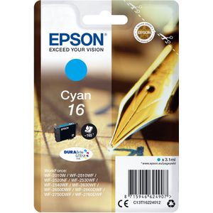 Epson Pen and crossword C13T16224012 inktcartridge 1 stuk(s) Origineel Normaal rendement Cyaan
