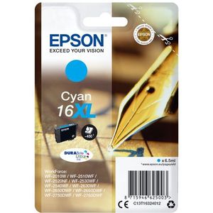 EPSON 16XL inktcartridge cyaan high capacity 6.5ml 450 paginas 1-pack RF-AM blister