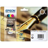 Inktpatroon Epson 16XL (T1636) multipack 4 kleuren hoge capaciteit (origineel)