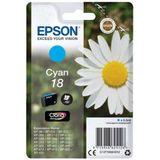 Epson Inktcartridge 18 (C13T18024010) Cyaan
