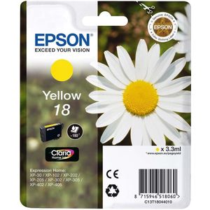 Epson 18 (C13T18044012) - Gelb - Druckerpatrone