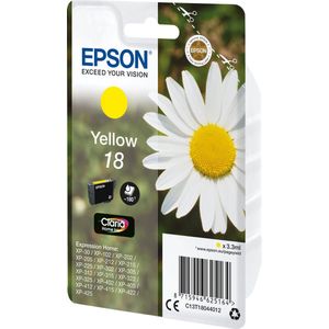Compatible Ink Cartridge Epson C13T18044022 Yellow