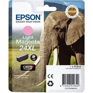 Epson 24XL (T2436) inktcartridge licht magenta hoge capaciteit (origineel)