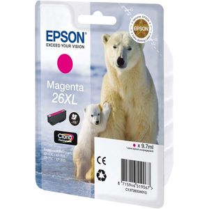 Epson Inktcartridge 26XL (C13T26334012) Magenta Hoge capaciteit