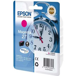 Epson Original 27 Wekker Inkt, voor WF-3620DWF, WF-3640DTWF, WF-7110DTW, WF-7620DTWF, WF-7610DWF, WF-7720DTWF, WF-7715DWF, WF-7710DWF, WF-7210DTW