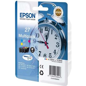 Inktpatroon Epson 27 (T2705) multipack 3 kleuren (origineel)