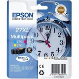 Inktpatroon Epson 27XL (T2715) multipack 3 kleuren (origineel)