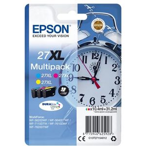 Epson Alarm clock C13T27154022 inktcartridge 1 stuk(s) Origineel Hoog (XL) rendement Cyaan, Magenta, Geel