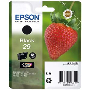 Epson 29 (T2981) inktcartridge zwart (origineel)