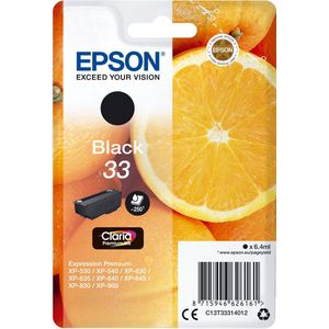 Epson Oranges C13T33314012 inktcartridge 1 stuk(s) Origineel Normaal rendement Zwart