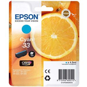 Epson 33 - Inktcartridge / Cyan
