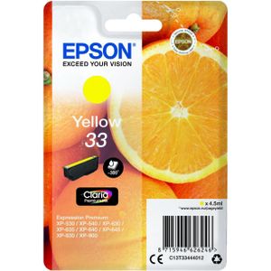 Epson 33 - Inktcartridge / Geel