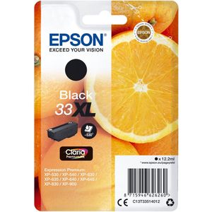Epson Oranges Singlepack Black 33XL Claria Premium Ink