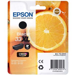 Epson Singlepack Black 33XL Claria Premium inkt