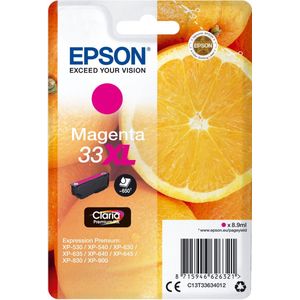 Epson 33XL Cartridge Oranges Claria magenta