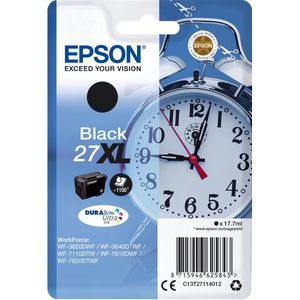 Epson Alarm clock C13T27114022 inktcartridge 1 stuk(s) Origineel Hoog (XL) rendement Zwart