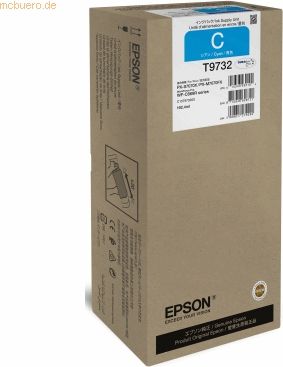 Epson Inktcartridge T9732 Cyaan Hoge capaciteit